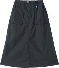 【4/24 20時から4h限定全品5％OFFクーポン！】 THE　NORTH　FACE ノースフェイス アウトドア コンパクトスカート レディース COMPACT SKIRT ロングスカート 軽量 はっ水 撥水 サイズ調整 オールシーズン ナイロン ウェビングベルト レジャー NBW32330 K