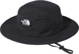 【4/20限り！最大1200円OFFクーポン配布中】 THE　NORTH　FACE ノースフェイス アウトドア ホライズンハット Horizon Hat メンズ レディース ハット 帽子 ロゴ UVケア サイズ調整可能 キャンプ レジャー 通気性 あご紐 NN02336 K