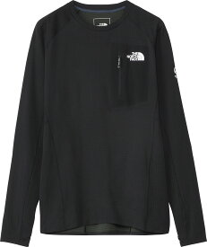 【マラソン期間中 2万円以上で1,500円OFFクーポン！】 ザ・ノース・フェイス THE NORTH FACE アウトドア エクスペディションドライドットクルー Expedition Dry Dot Crew メンズ レディース カットソー ウェア キャンプ レジャー デイリー NT12123 K