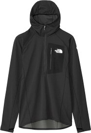 【スーパーセール開始28h限定 全品5％OFFクーポン！】 THE　NORTH　FACE ノースフェイス アウトドア エクスペディションドライドットフーディ Expedition Dry Dot Hoodie メンズ レディース 胸ポケット フード 保温 サムループ仕様 NT12321 K