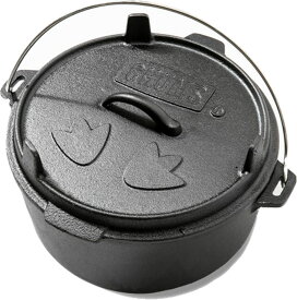 【4/27 10時まで最大2000円OFFクーポン！】 チャムス　CHUMS アウトドア チャムス ダッチオーブン 10インチ CHUMS Dutch Oven 10 inch クッカー 調理器具 IH対応 キャンプ お家 料理 煮込み料理 CH621807 0000