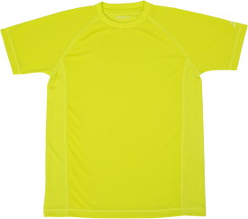 ファイテン PHITEN ラクシャツスポーツ RAKUシャツSPORTS 半袖 無地 Tシャツ ライム S メンズ レディース 半袖シャツ スポーツウェア トレーニングウェア JG356003
