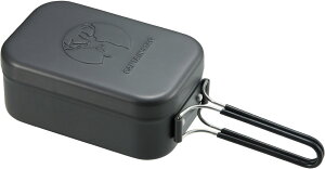 キャプテンスタッグ CAPTAIN STAG アウトドア キャプテンスタッグ アルミ角型メスティン ブラック UH4126