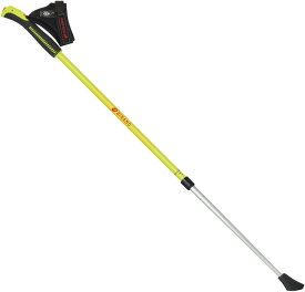 【感謝祭期間中 2万円以上で1,500円OFFクーポン！】 シナノ SINANO レビータノルディック イエロー ポールウォーキング ノルディックウォーキング ポールウォーキング くびれグリップ グリップ溝加工 長さ調節可能 石突 厚底設計 650104