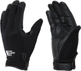 【マラソン期間中 2万円以上で1,500円OFFクーポン！】 ザ・ノース・フェイス THE NORTH FACE アウトドア シンプルトレッカーズグローブ メンズ レディース 手袋 スマホ対応 タッチパネル トレッキング メッシュ ストレッチ性 フィット 登山 キッズ 子供 NN12302 K
