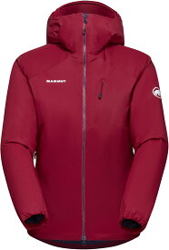 【5/18限り！最大500円OFFクーポン&P最大10倍】 MAMMUT マムートアウトドアジャケット レディース Rime IN Flex Hooded Jacket Women1013021403715