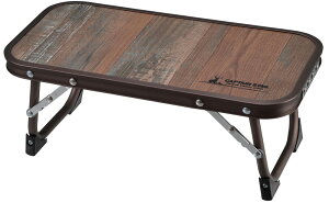 キャプテンスタッグ CAPTAIN STAG アウトドア ビストロ ちょこっとテーブル キャンプ テーブル 机 つくえ キャンプ用品 組み立て簡単 セカンドテーブル チェアリング 登山 バーベキュー ソロキ