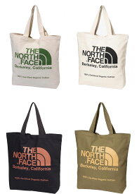 【4/27 10時まで最大2000円OFFクーポン！】 THE　NORTH　FACE ノースフェイス アウトドア オーガニックコットントート Organic Cotton Tote 斜めかけ ショルダー キャンプ 野外フェス 通学 肩掛け NM82385