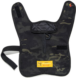 【30日限定 ポイント最大10倍】 オレゴニアンキャンパー アウトドア ドギージャケットS ブラックカモ 迷彩 愛犬 ドレスアップ 3kg 4kg 5kg 超小型犬 カラー付き ハーネス リード 背面ジッパー 犬