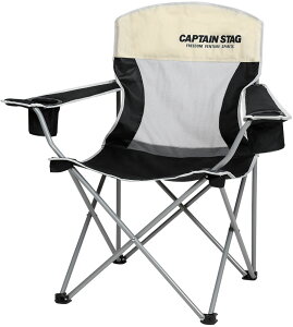 【マラソン期間中 3万円以上で2,500円OFFクーポン!】 キャプテンスタッグ CAPTAIN STAG アウトドア ラコンテ メッシュラウンジチェア ブラック UC1607