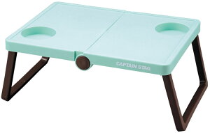 【30日限定 ポイント最大10倍】 キャプテンスタッグ CAPTAIN STAG アウトドア CSシャルマン B5収納テーブル ミントグリーン UM-1907 UM1907