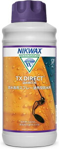 【マラソン開始28h限定 全商品5%OFFクーポン!】 ニクワックス NIKWAX アウトドア TX.ダイレクトスプレー詰替1L 撥水剤 撥水スプレー レインウェア アウター ジャケット 防水透湿生地 衣類 撥水