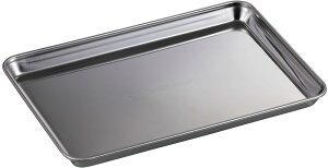 キャプテンスタッグ CAPTAIN STAG アウトドア BBQ ステンレス 角型トレー 大 トレー バーベキュー 調理 料理 キャンプ 器具 道具 炭受け 下ごしらえ ステンレス製 食材用 アウトドア食器 衛生的 UG