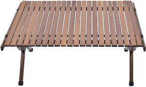 ピースパーク peace park アウトドア フォールディングウッドテーブル ミディアム PP0226BR