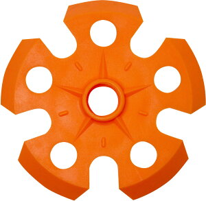 シナノ SINANO アウトドア ポール用バスケット PB-F2 1個 オレンジ パウダーリング アクセサリー 雪山 ゲレンデ バスケット トレッキングポール交換用キャップ 先ゴム パーツ 742024