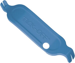 アウトドア バグバイトファミリー ティックオフ ブルー ダニ除去器機 防虫 コンパクト 安全 簡単 迅速 害虫 湿気 だに 便利 プラスチック製 ペット可 持ち運び BF01100001