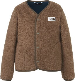 【マラソン期間中 1万円以上で500円OFFクーポン！】 ザ・ノース・フェイス THE NORTH FACE アウトドア キッズ カドルフリースカーディガン 子供服 アウター 上着 保温 秋冬 防寒 キャンプ 旅行 外遊び お出かけ 通学 着脱簡単 ドットボタン ロゴワッペン NAJ72430