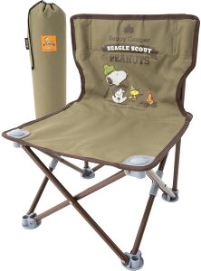 【マラソン期間中 3万円以上で2,500円OFFクーポン!】 ロゴス LOGOS アウトドア SNOOPY タイニーチェア-BA 86001095