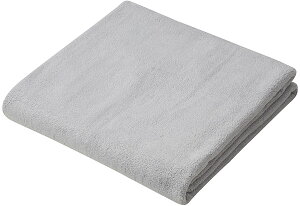 【マラソン期間中 3万円以上で2,500円OFFクーポン!】 カラリ carari アウトドア マイクロファイバー カラリプラス バスタオル グレー 吸水力 速乾 ふわふわ 柔らかい 軽い 高密度 肌触り 清潔