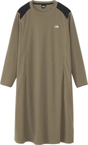 【マラソン開始28h限定 商品限定8%OFFクーポン!】 ザ・ノース・フェイス THE NORTH FACE アウトドア マタニティマイクロフリースワンピース レディース 長袖 ロングスリーブ 妊娠 出産 授乳口あ