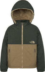 ザ・ノース・フェイス THE NORTH FACE アウトドア キッズ コンパクトノマドジャケット ジュニア 子供服 アウター パーカー 保温 撥水 防風 通学 外遊び 普段着 キャンプ シンプル フード取り外し