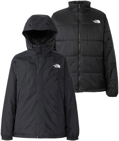 【18日は市場の日 ポイント最大10倍】 ザ・ノース・フェイス THE NORTH FACE アウトドア クロノストリクライメイトジャケット メンズ アウター パーカー フーディ 秋冬 春 保温 防水透湿 キャンプ 防寒 タウンユース 普段使い インナー付き 上着 NP62558