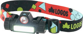 【マラソン期間中 3万円以上で2,000円OFFクーポン！】 ロゴス LOGOS アウトドア 野電 2WAYヘッドライト USB ヘッドランプ 照明 明かり 130ルーメン USB蓄電式 防雨 マグネット 角度調整 無段階調光 夜間 防災 災害 停電対策 74175064