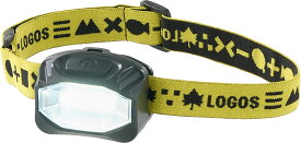 【マラソン期間中 3万円以上で2,000円OFFクーポン！】 ロゴス LOGOS アウトドア 野電 ファミリーヘッドライト ヘッドランプ 照明 明かり 100ルーメン 乾電池式 角度調整 白色 レジャー キャンプ 散歩 夜間 作業 防災 災害 停電対策 74175065