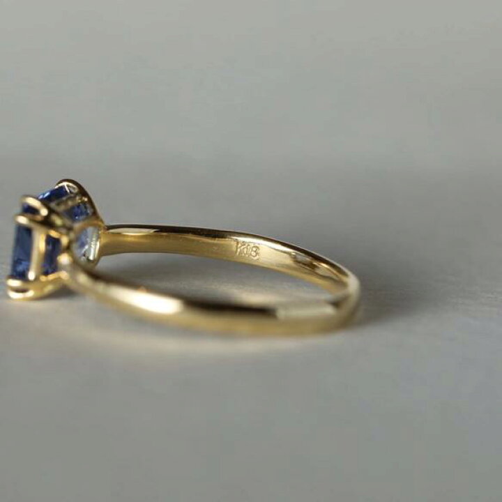 楽天市場】【11号】一点物〈one-off〉K18◇バイカラーサファイアリング  