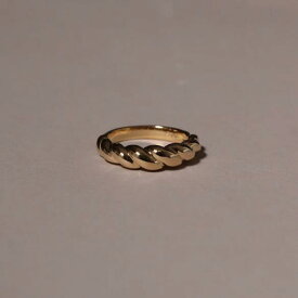 〈シルバー925〉ツイストボリューム リング シルバー地金指輪 sv925 ゴールド ひねり ねじり ロープ 縄 縄目 指輪 重ね付け ペアリング メンズリング 男性用 ユニセックス ボリューム 高級感 上質 上品 シンプル ピンキーリング サムリング 送料無料【受注生産】