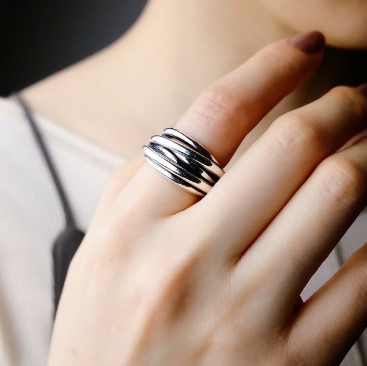 楽天市場】〈シルバー925〉ivyring ボリュームシルバーリング 5〜25号 