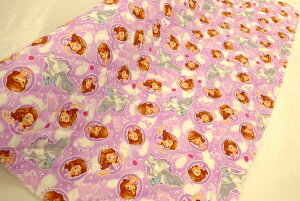 新入園入学ディズニーちいさなプリンセスソフィアオックス地キルティング生地