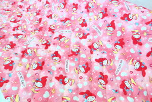 【NEW】マイメロ サンリオ マイメロディ *オックス地キルティング生地【総柄】【50cm単位】