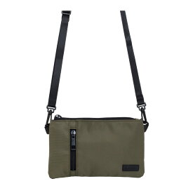【15日限定！20%OFFクーポン★1,584円】撥水 サコッシュ ショルダーバッグ スマホ 巾着 レディース メンズ ナイロン かわいい 可愛い おしゃれ アウトドア 登山 小さめ コンパクト ミニ 軽量 軽い 黒 白 シンプル 無地 ipad 海外旅行 パスポート ライブ