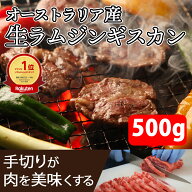 ジンギスカン ラム肉 生ラムジンギスカン 500g 焼肉 手切り やわらかい BBQ 極上 おいしい 羊肉 キャンプ…