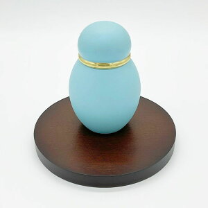 ミニ骨壷 分骨用 手元供養 刻印 パステル ブルー 真鍮製 手元供養専門店 ミニ 骨壺 骨壷 ミニ骨壷 おしゃれ 骨つぼ 赤ちゃん 分骨 遺骨 かわいい 小さい 水子供養 ミニサイズ 供養 仏壇 小物