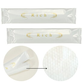 紙おしぼり Rich(丸型)600枚_業務用_ケース販売