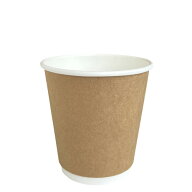 ［二重構造］二重断熱紙カップ10オンス（クラフト）750個