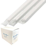 アルコール検知器用ストロー（フィルム包装） 5mm×120mm ストレート 1000本
