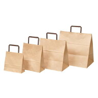 手提げ紙袋 ラッピーバッグ No.32-31.5 未晒無地 50枚 福助工業 0124060