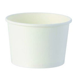 アイスカップ 紙容器 業務用 白(300ml)97-300 両面PE 1000個 シモジマ
