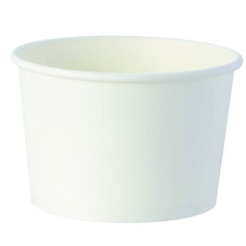 アイスカップ 紙容器 業務用(480ml)白 115-480 両面PE 25個 シモジマ