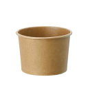 アイスカップ 紙容器 業務用 未晒しクラフト(150ml)76-150 両面PE 1000個 HEIKO