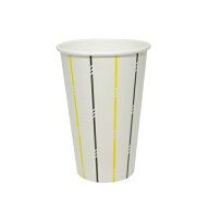 紙コップ12オンス 360ml(ストライプ)業務用 2100個