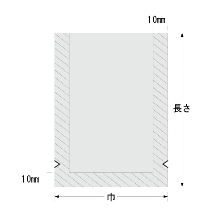 楽天市場】ナイロンポリ Kタイプ No.18B4 260×330mm 1000枚 福助工業 