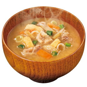 アマノフーズフリーズドライ国産具材使用減塩タイプまごころ一杯おみそ汁【とん汁】(お湯を入れるだけの簡単・便利・美味しい味噌汁)5食セット