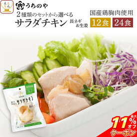 ＼ クーポン 配布中／ サラダチキン 常温 保存 うちのや 長ネギ 生姜 12食 24食 詰め合わせ セット 【 送料無料 沖縄以外】 レトルト 国産 鶏胸肉 保存料 無添加 高たんぱく質 低糖質 低脂質 仕送り まとめ買い 大容量 保存食 2026 バレンタイン ホワイトデー
