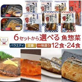 レトルト食品 常温保存 詰め合わせ 魚 惣菜 おかず 煮魚 焼き魚 12〜24食 セット 【 送料無料 沖縄以外】 YSフーズ レトルト お惣菜 ご飯のお供 レンジ 湯煎 和食 さば いわし かれい 一人暮らし 食べ物 2026 バレンタイン ホワイトデー