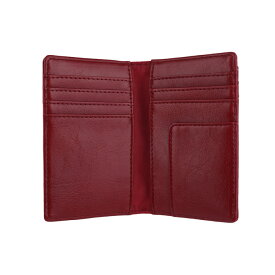 カードケース メンズ レディース カードホルダー 名刺ホルダー クリアポケット ベラ付き 二つ折り ビジネス フレッシャーズ ゆうパケット