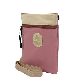 マルチショルダー ショルダーバッグ スマホポーチ スマホポシェット バイカラー ワッペン LOGOSPark ロゴスパーク プレゼント ギフト ラッピング 送料無料